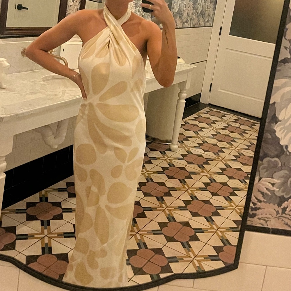 Show Me Your Mumu, Jasmine Halter Maxi - French floral